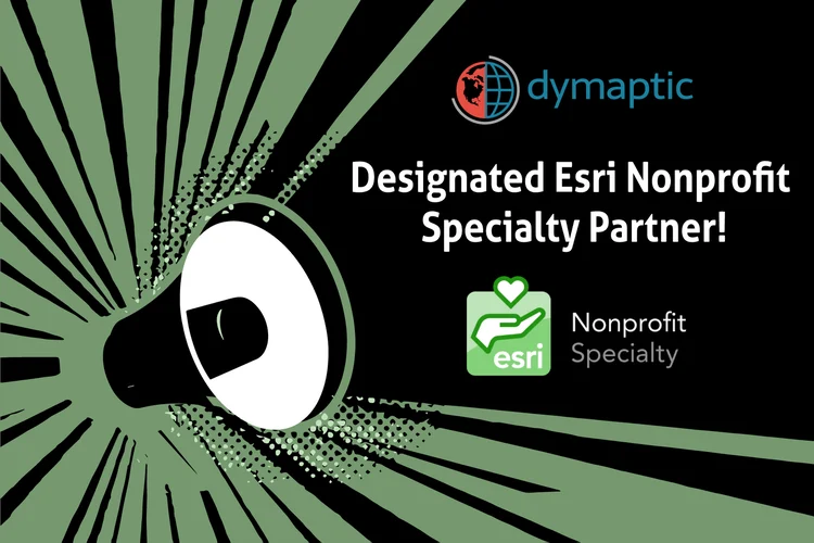 Dymaptic Receives Esri Nonprofit Specialty after Winning GIS for Good Esri Partner Award